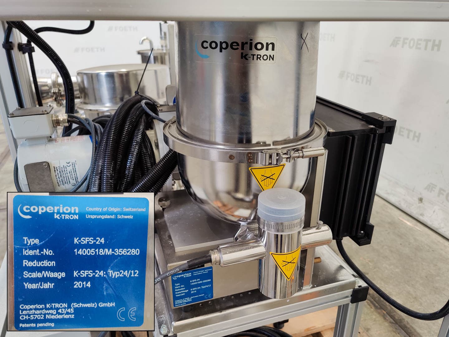 Coperion K2-MV-T35 (with high shear mixer) - Дозирующий винт - image 13