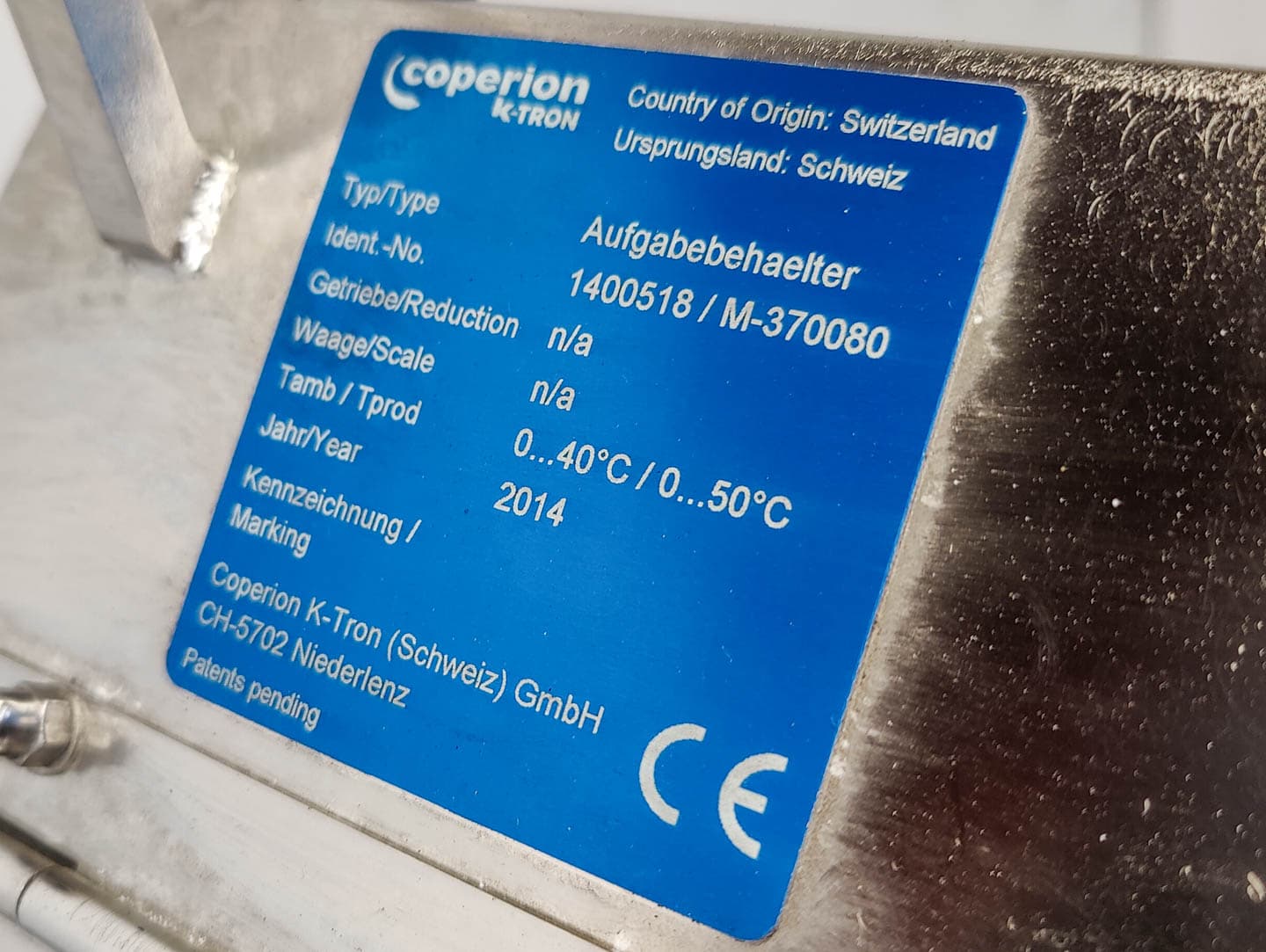 Coperion K2-MV-T35 (with high shear mixer) - Дозирующий винт - image 15