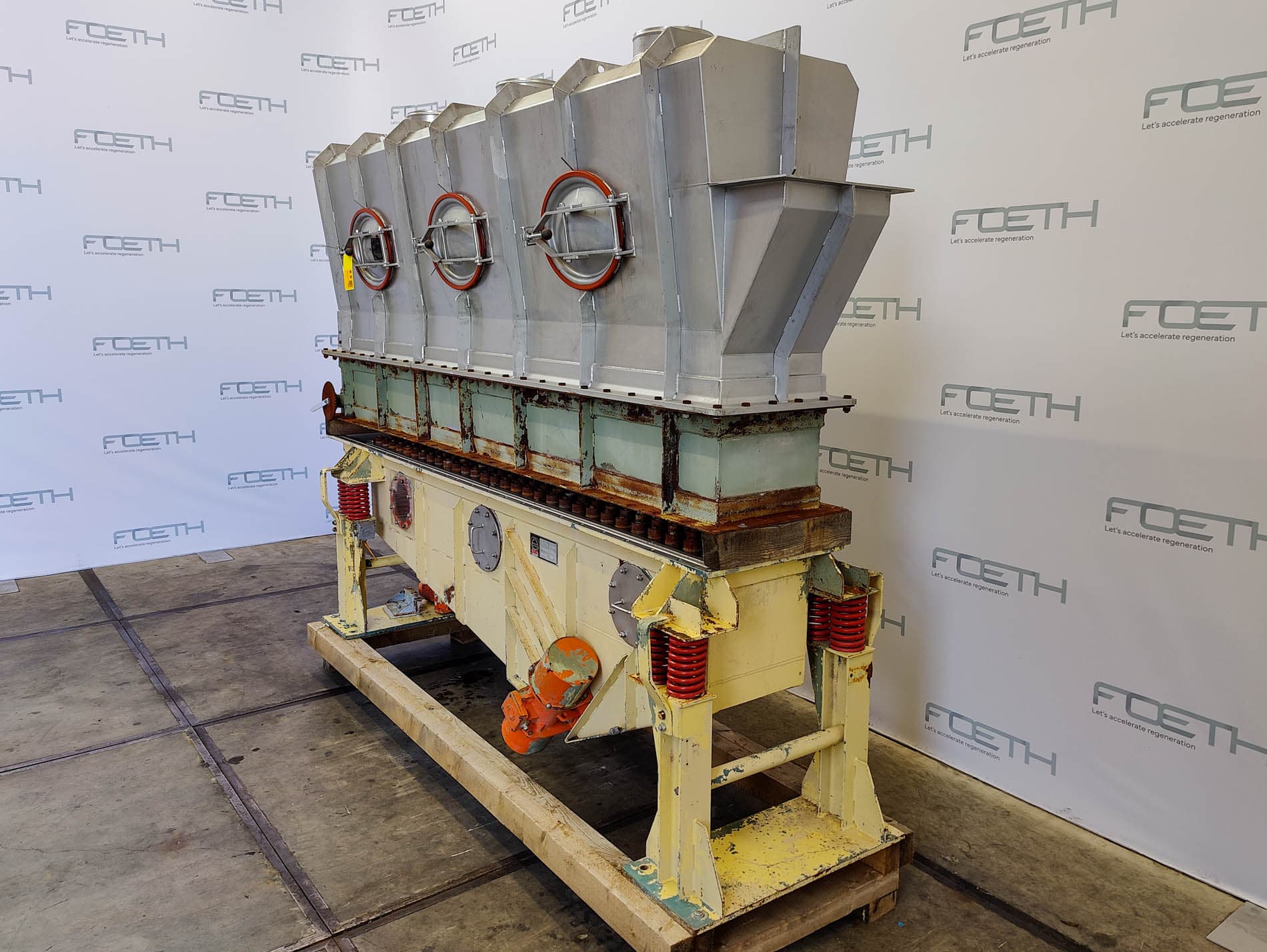 Escher Wyss FTK 135/450 - Сушилка c кипящим слоем непрерывного действия - image 8