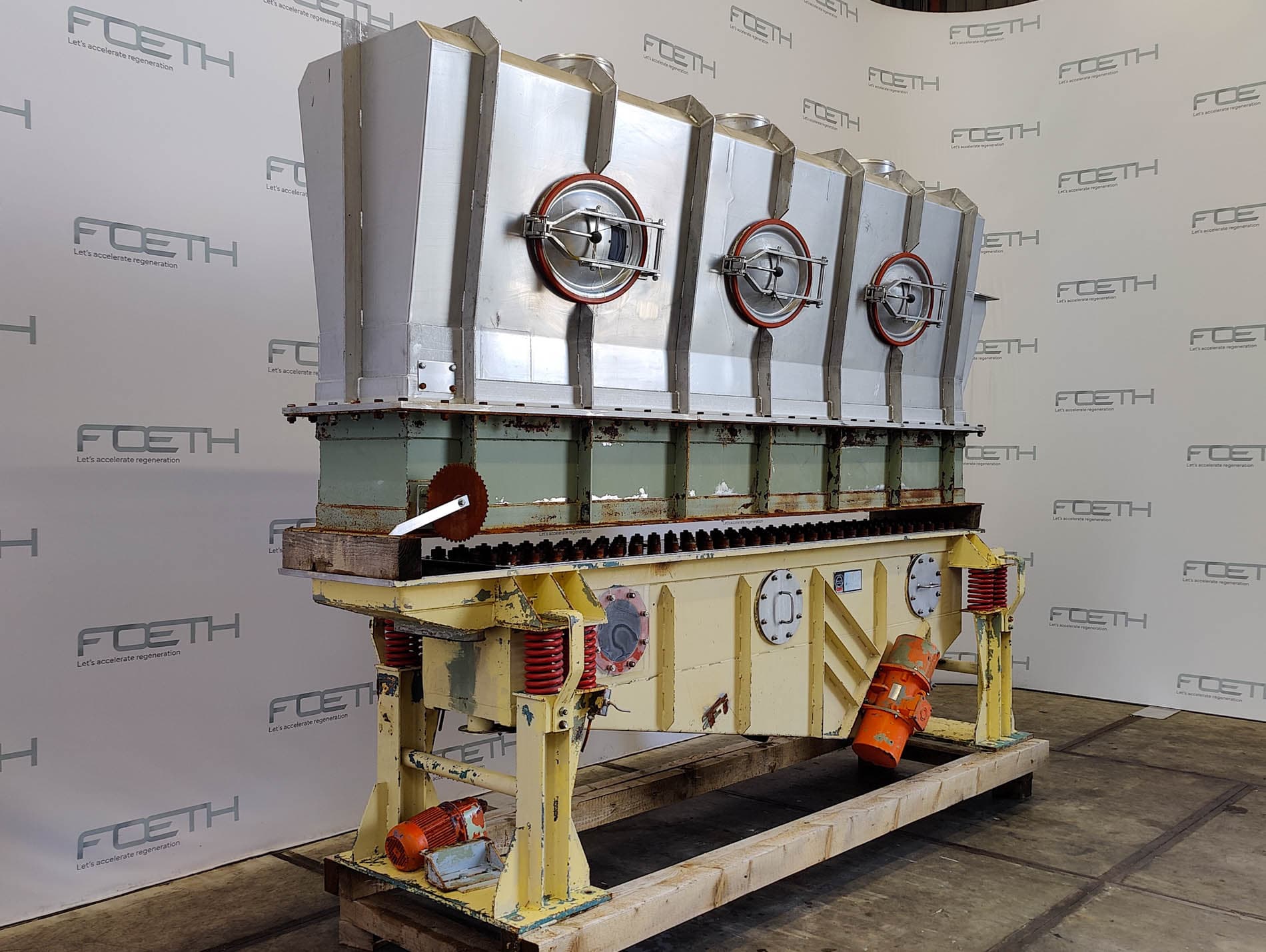 Escher Wyss FTK 135/450 - Сушилка c кипящим слоем непрерывного действия - image 2
