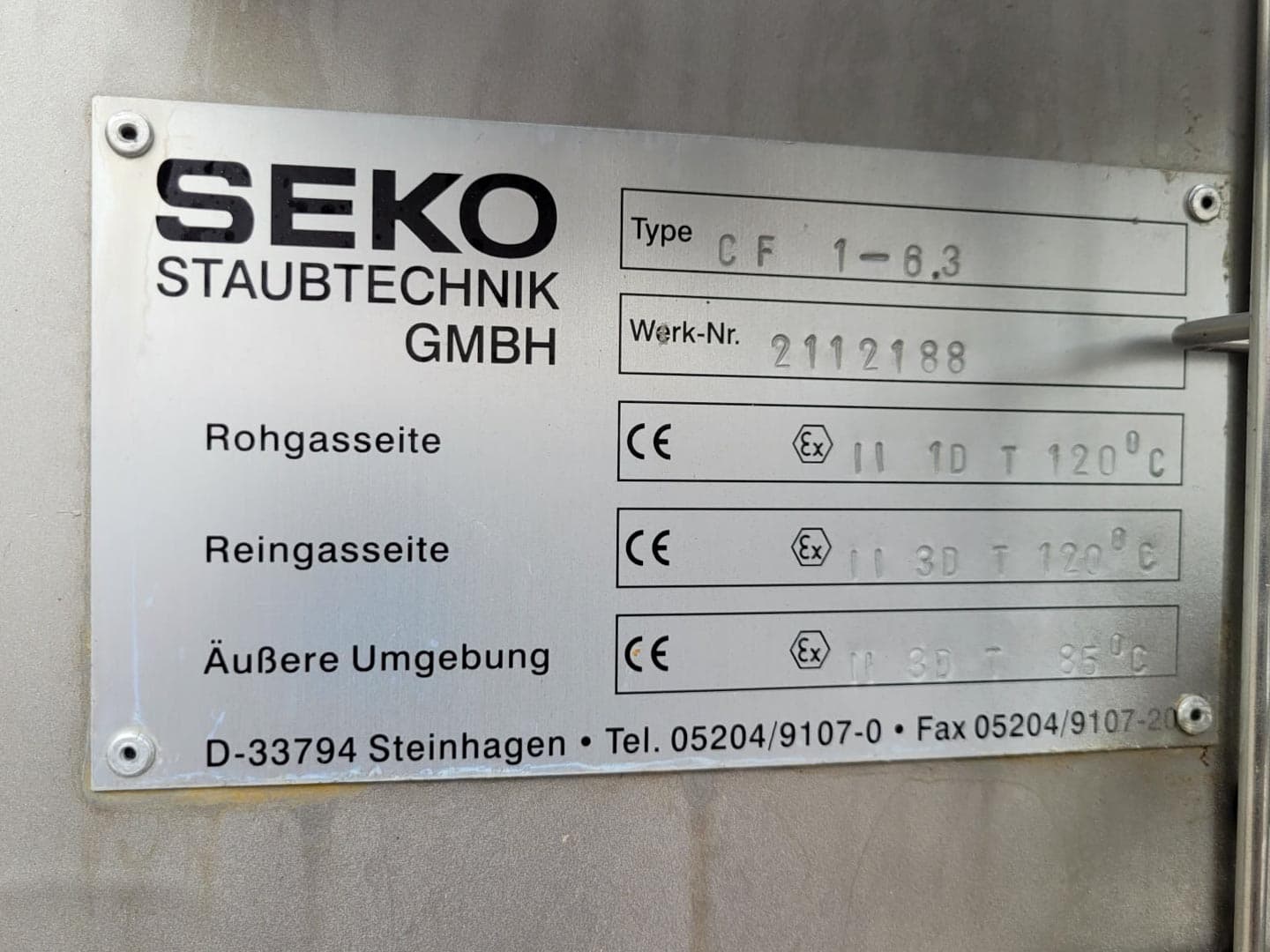 Seko Staubtechnik - Фильтр конвертного типа - image 16