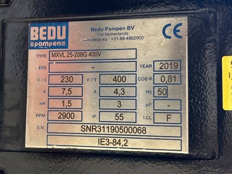 Omve Netherland CIP3100 - Вертикальный бак - image 7