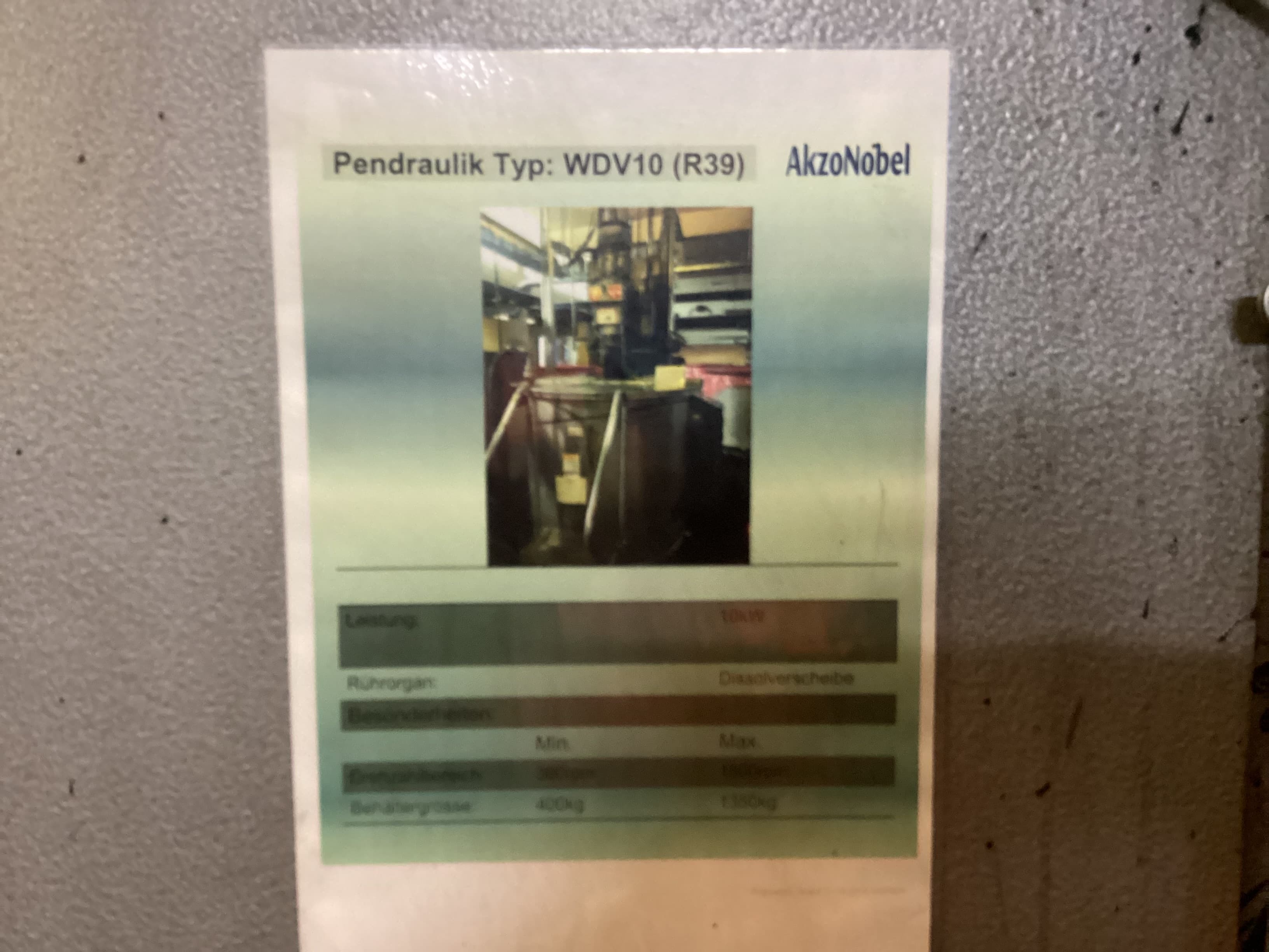 Pendraulik WDV10 - Диссольвер - image 16