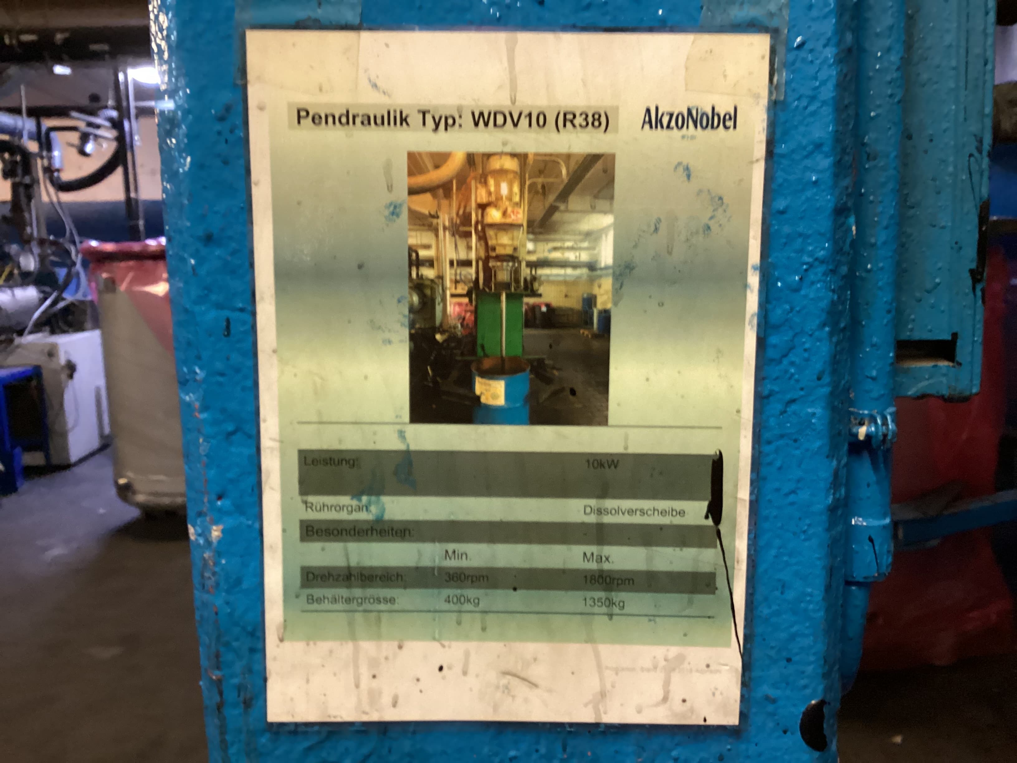 Pendraulik WDV10 - Диссольвер - image 11