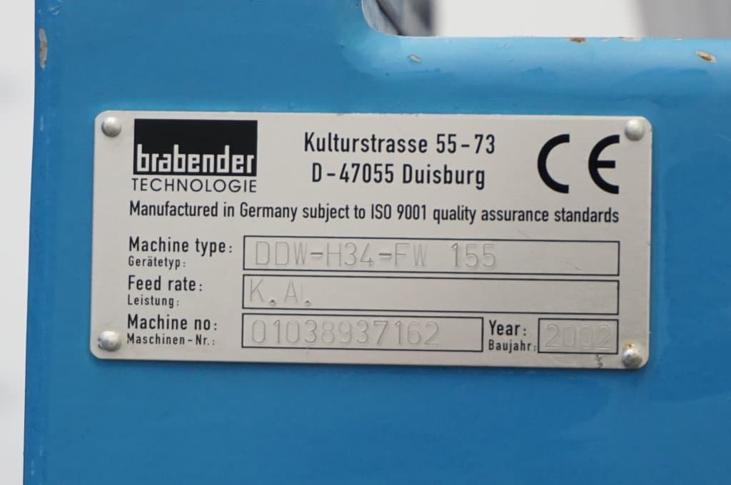 Brabender Flexwall FW-155 - Дозирующий винт - image 7