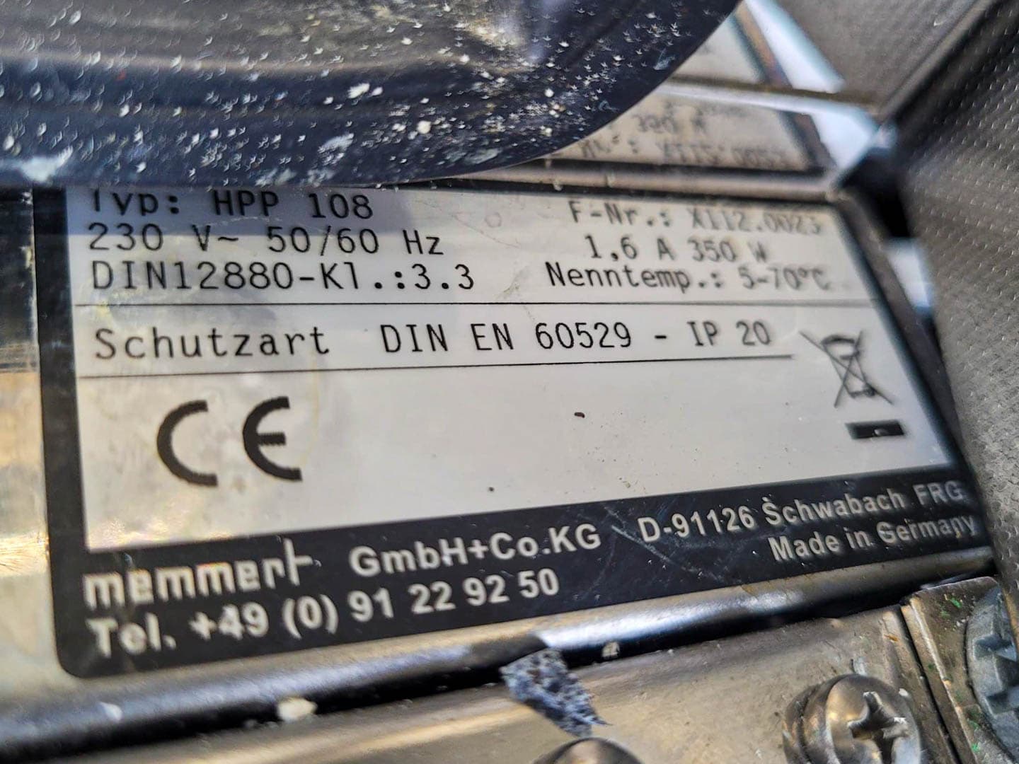 Memmert HPP-108 "unused" - Сушильная камера - image 7