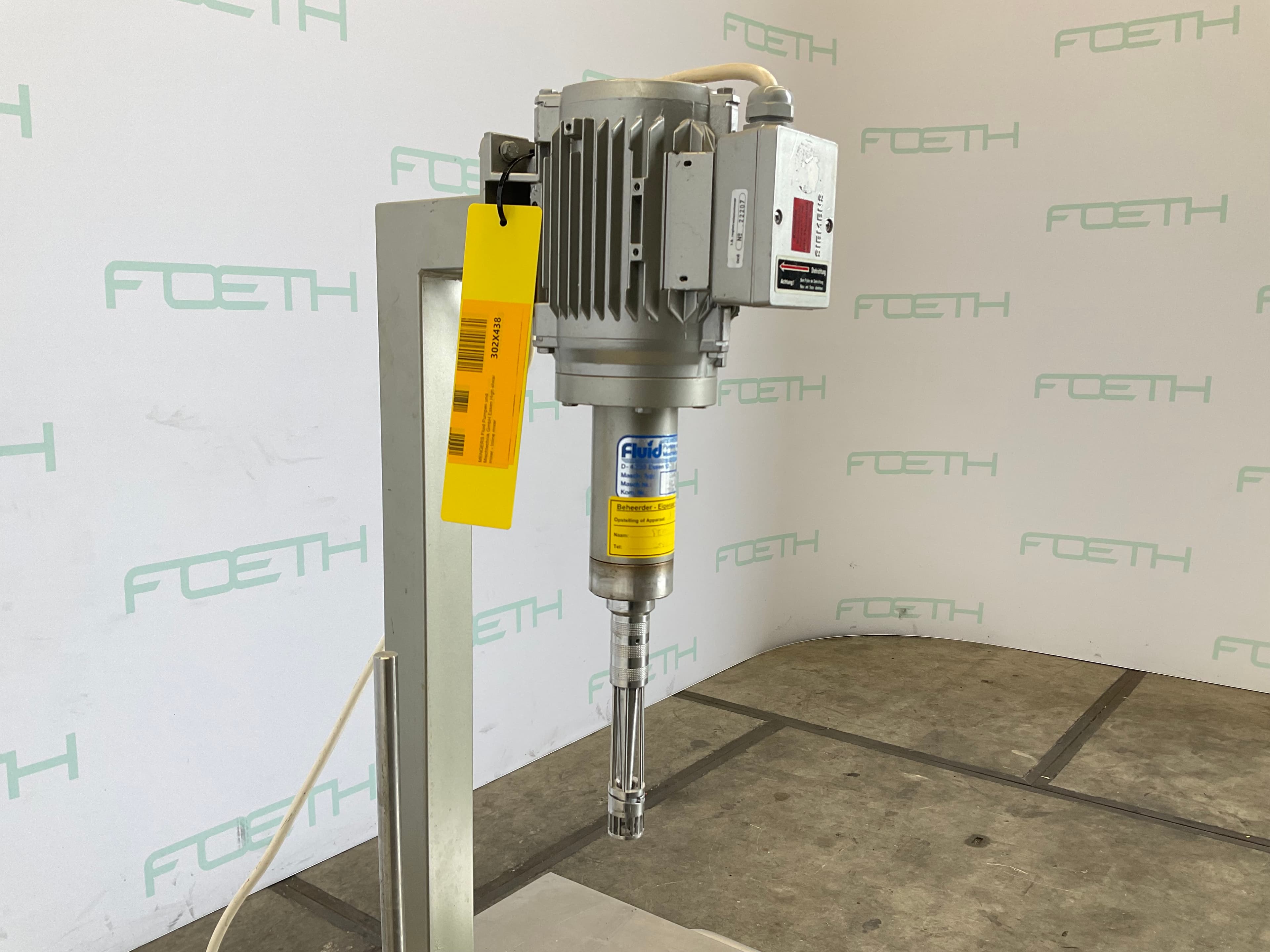 Fluid Pumpen und Mischtechnik GmbH Essen High shear mixer - Смесителиь - image 4