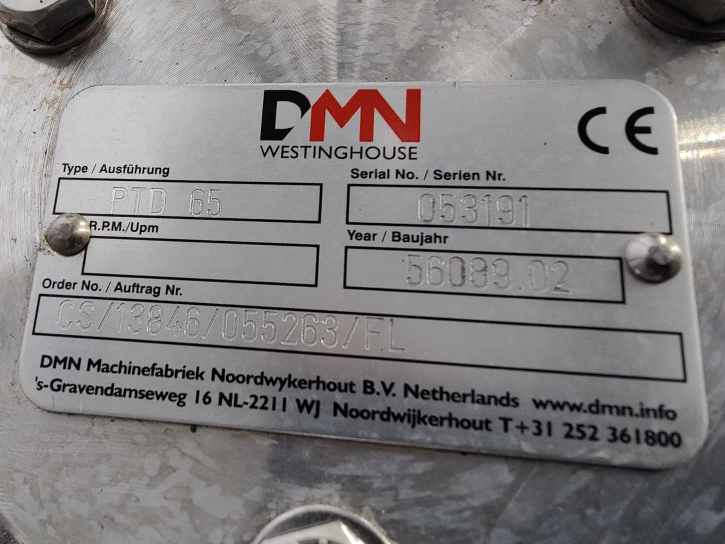 DMN Westinghouse PTD 65 - Перепускная заслонка - image 12