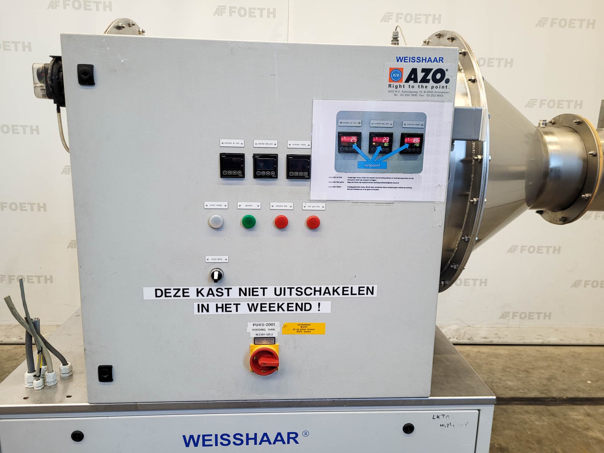 Weisshaar LKTA 90 "air cooler/dryer" - циркуляционный термостат - image 4