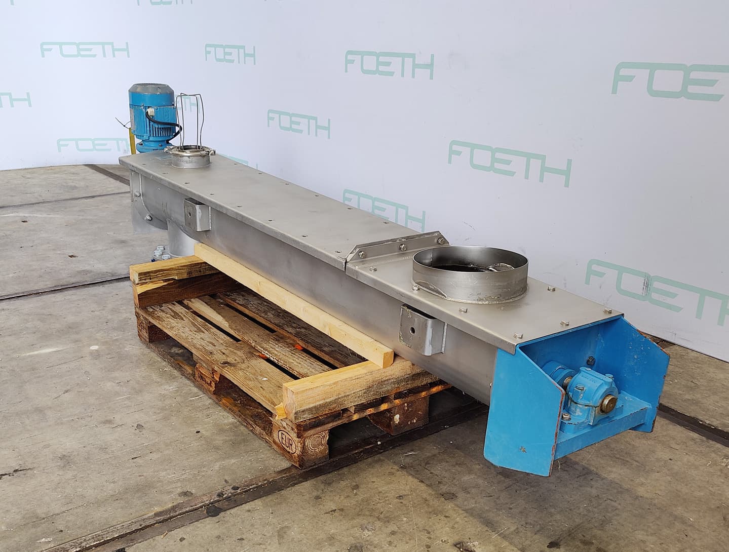 SBM TSE-250/1634 - Горизонтальный шнековый конвейер - image 4