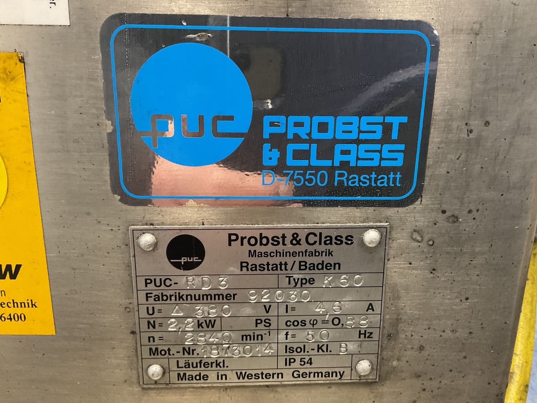 Puc Probst & Clas K-60 - Коллоидная мельница - image 4