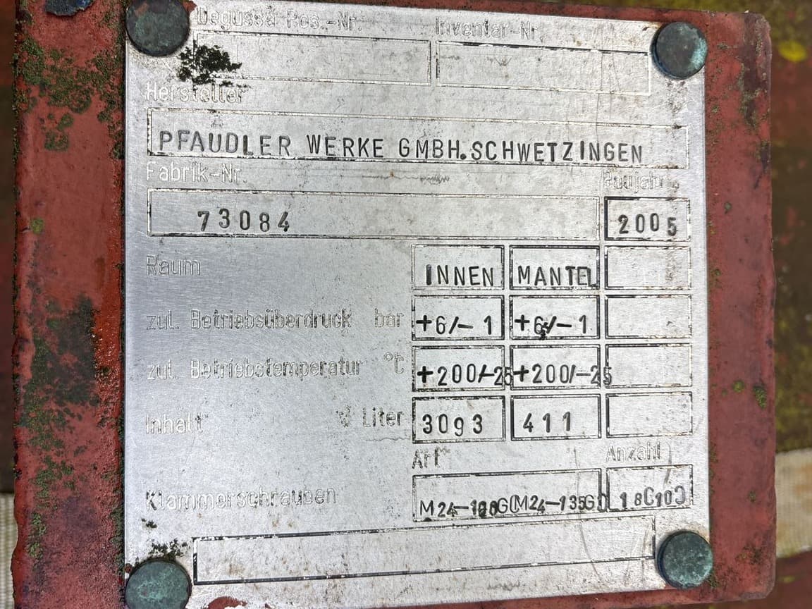 Pfaudler-werke CE2500 - Стеклянный реактор - image 11