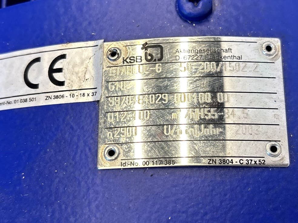 KSB Etabloc-G (brand new, unused) - Центробежный насос - image 5
