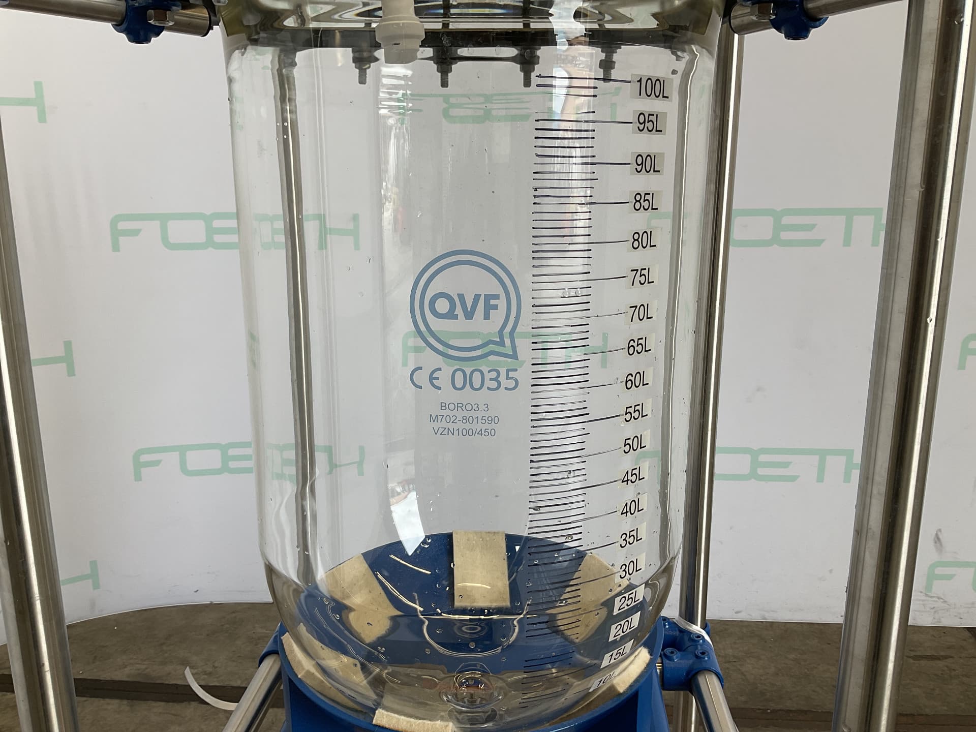 QVF Glasstechnik Vessel 100 L - Вертикальный бак - image 4