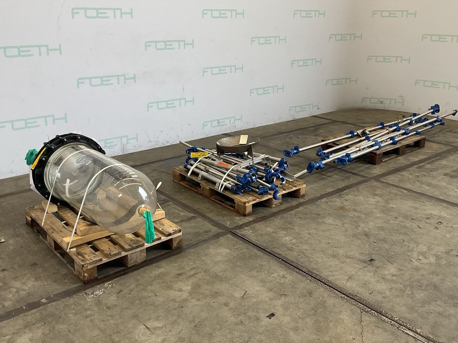 QVF Glasstechnik Vessel 150 L - Вертикальный бак - image 1