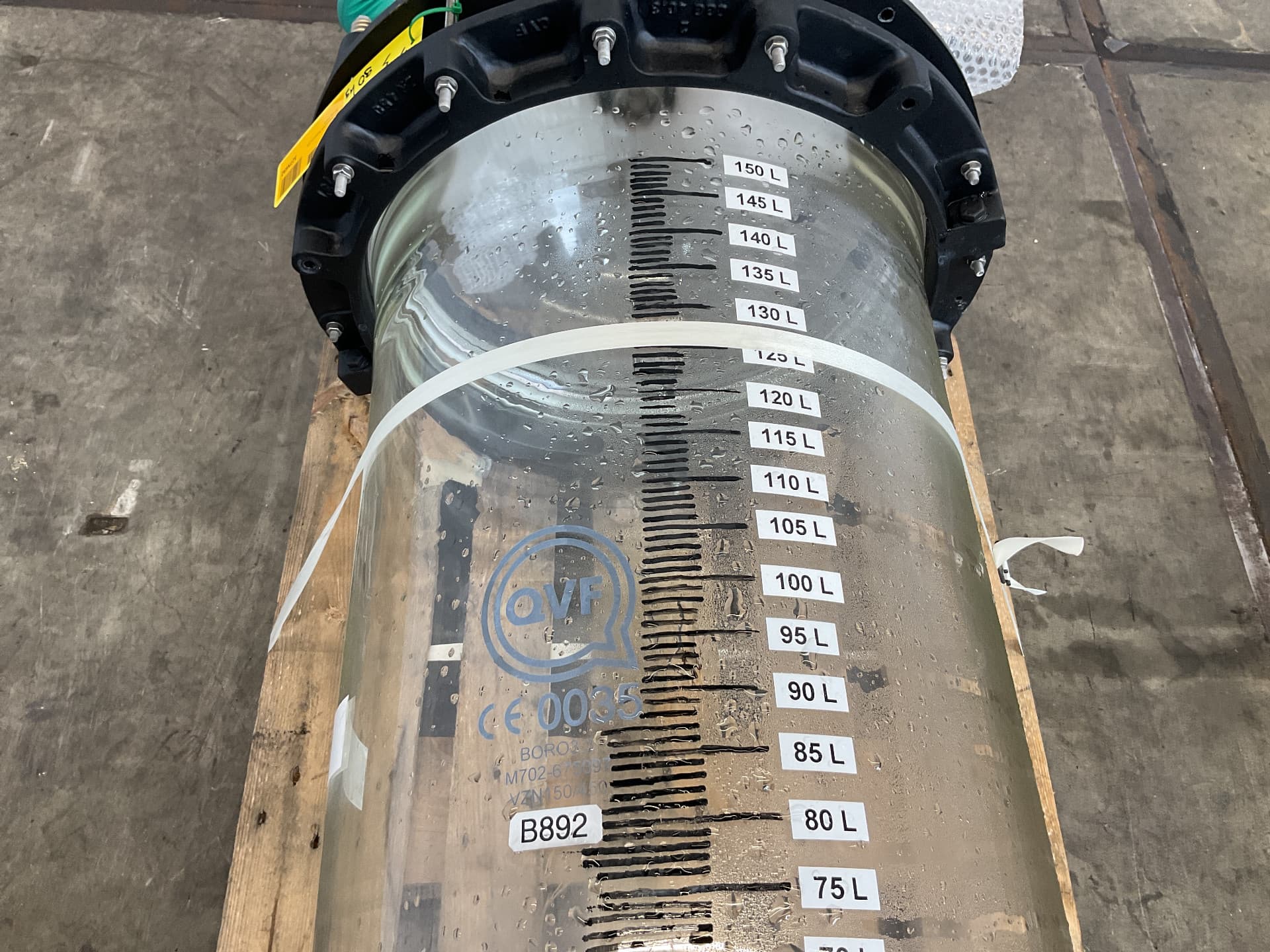 QVF Glasstechnik Vessel 150 L - Вертикальный бак - image 3