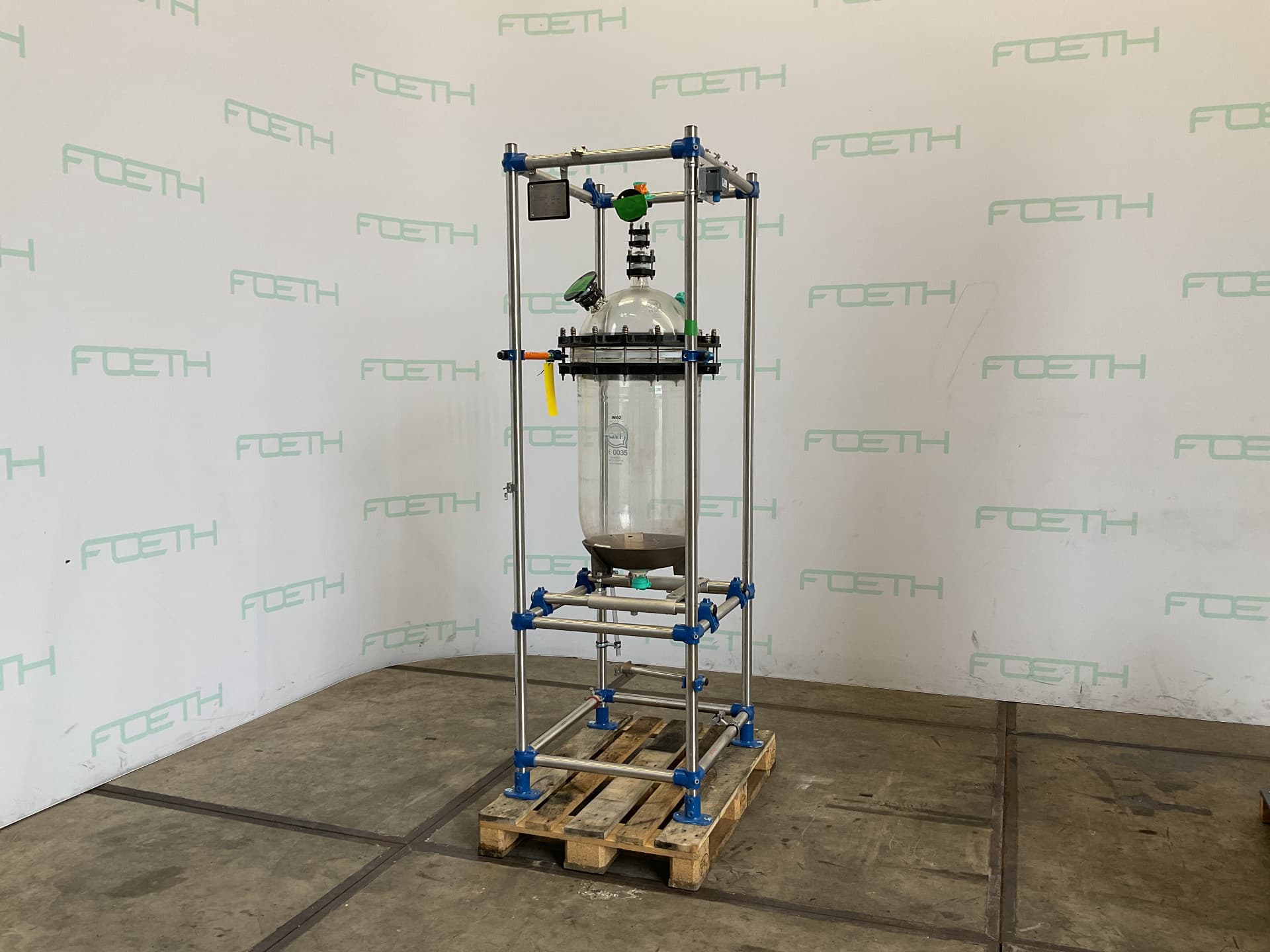 QVF Glasstechnik Vessel 100 L - Вертикальный бак - image 1