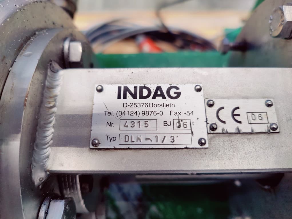 Indag DLM-1/3 - Поточные диспергатор - image 5