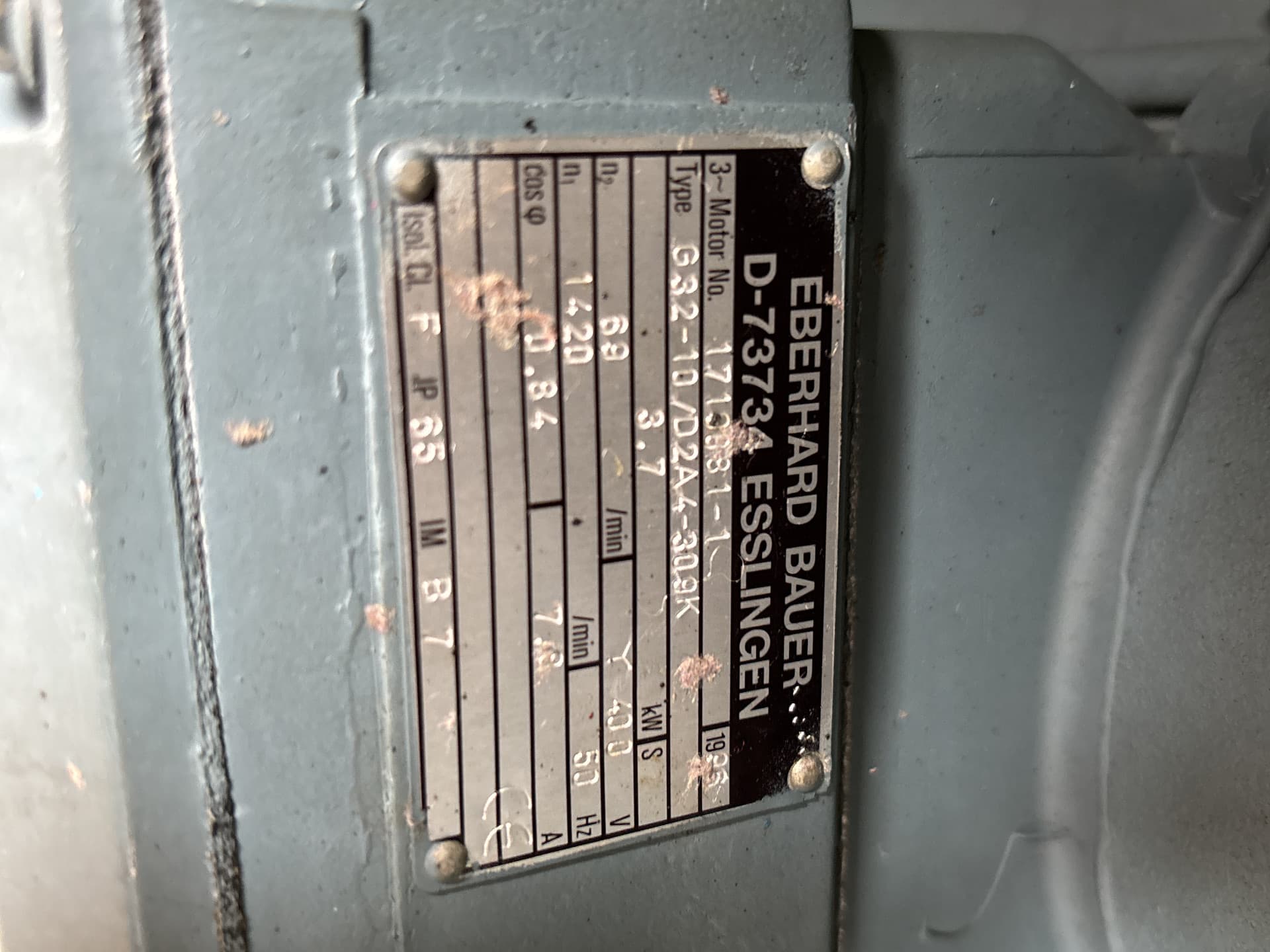 Hermann Linden KIII5A (mixtruder) - Смеситель с Z-образными лопастями - image 8