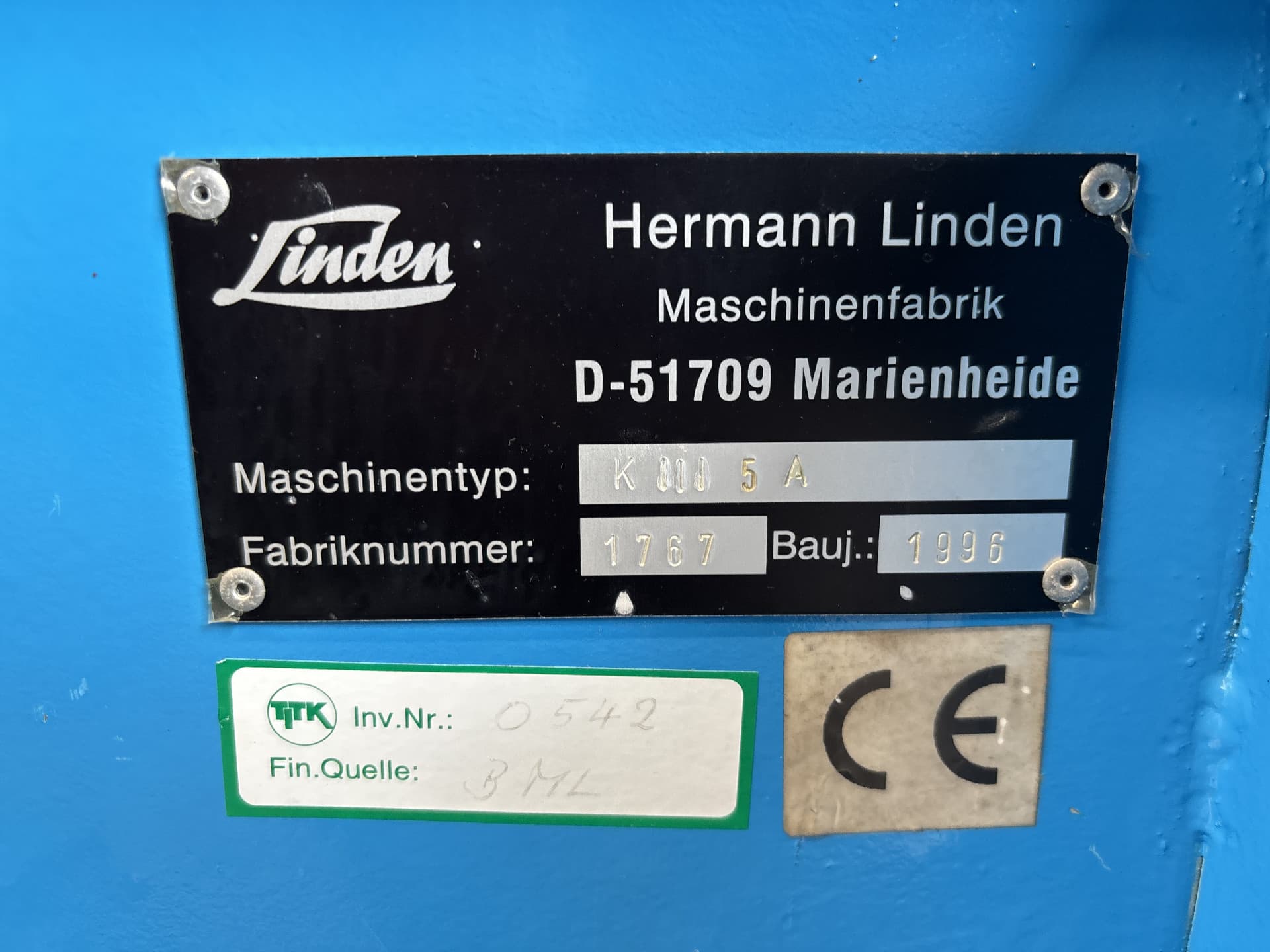 Hermann Linden KIII5A (mixtruder) - Смеситель с Z-образными лопастями - image 12
