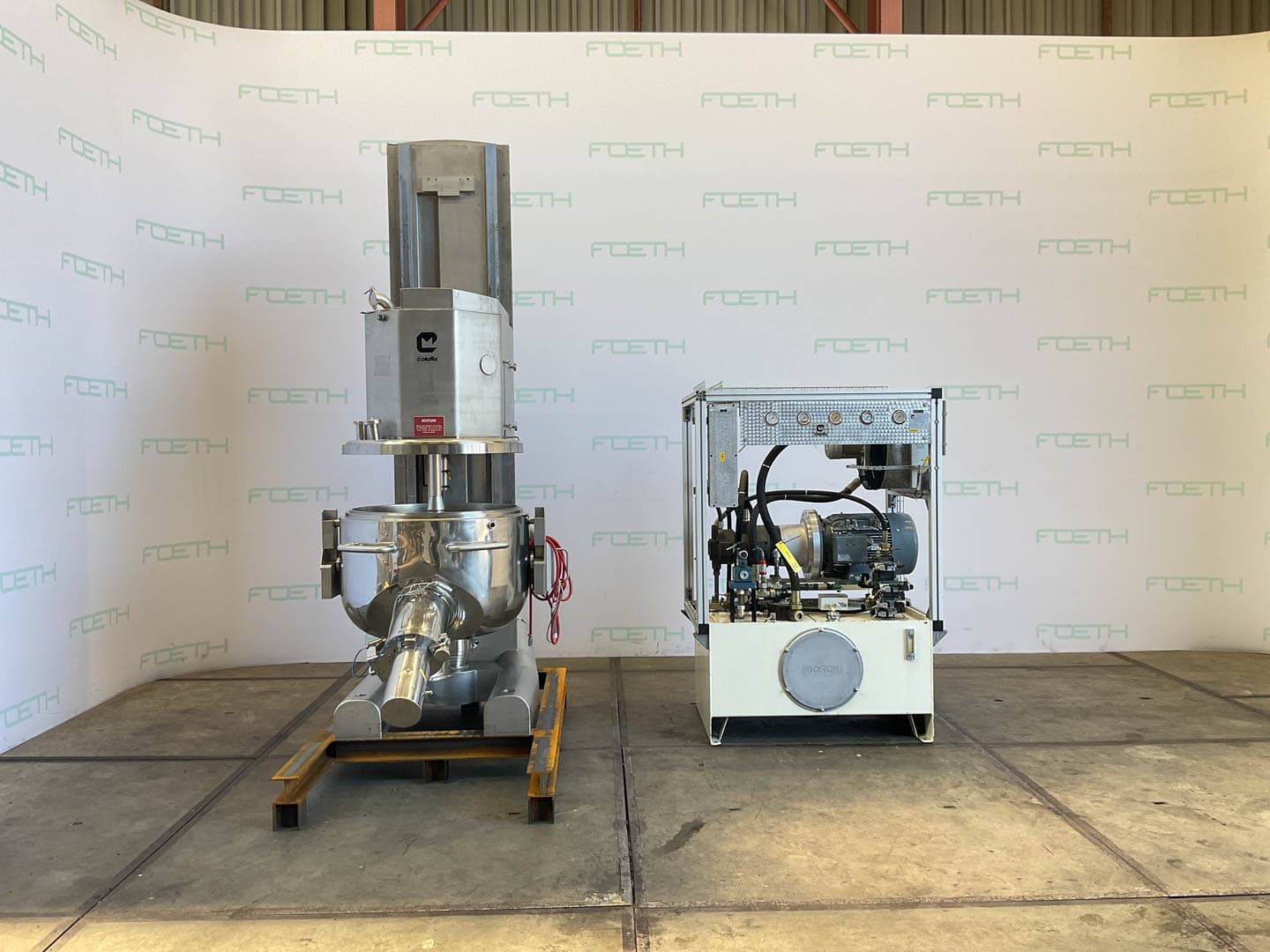Collette Gral 300 Ex Pro High Shear Mixer - Granulator - Универсальный миксер - image 2