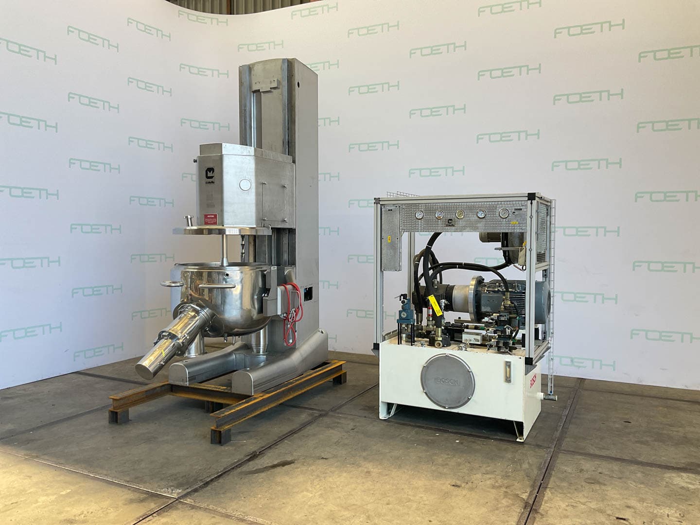 Collette Gral 300 Ex Pro High Shear Mixer - Granulator - Универсальный миксер - image 3