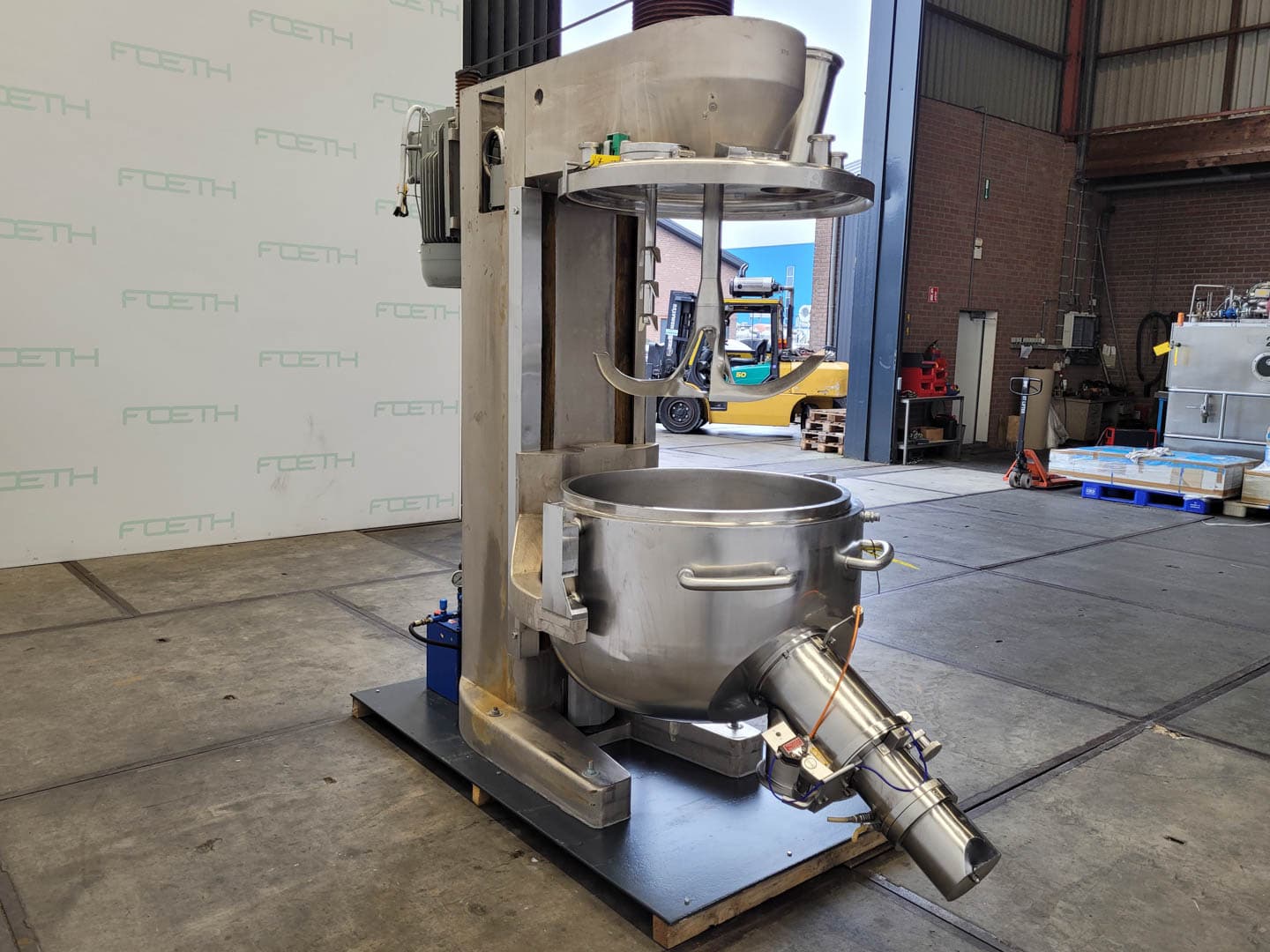 Collette Gral 300 Ex MR High Shear Mixer - Granulator - Универсальный миксер - image 5