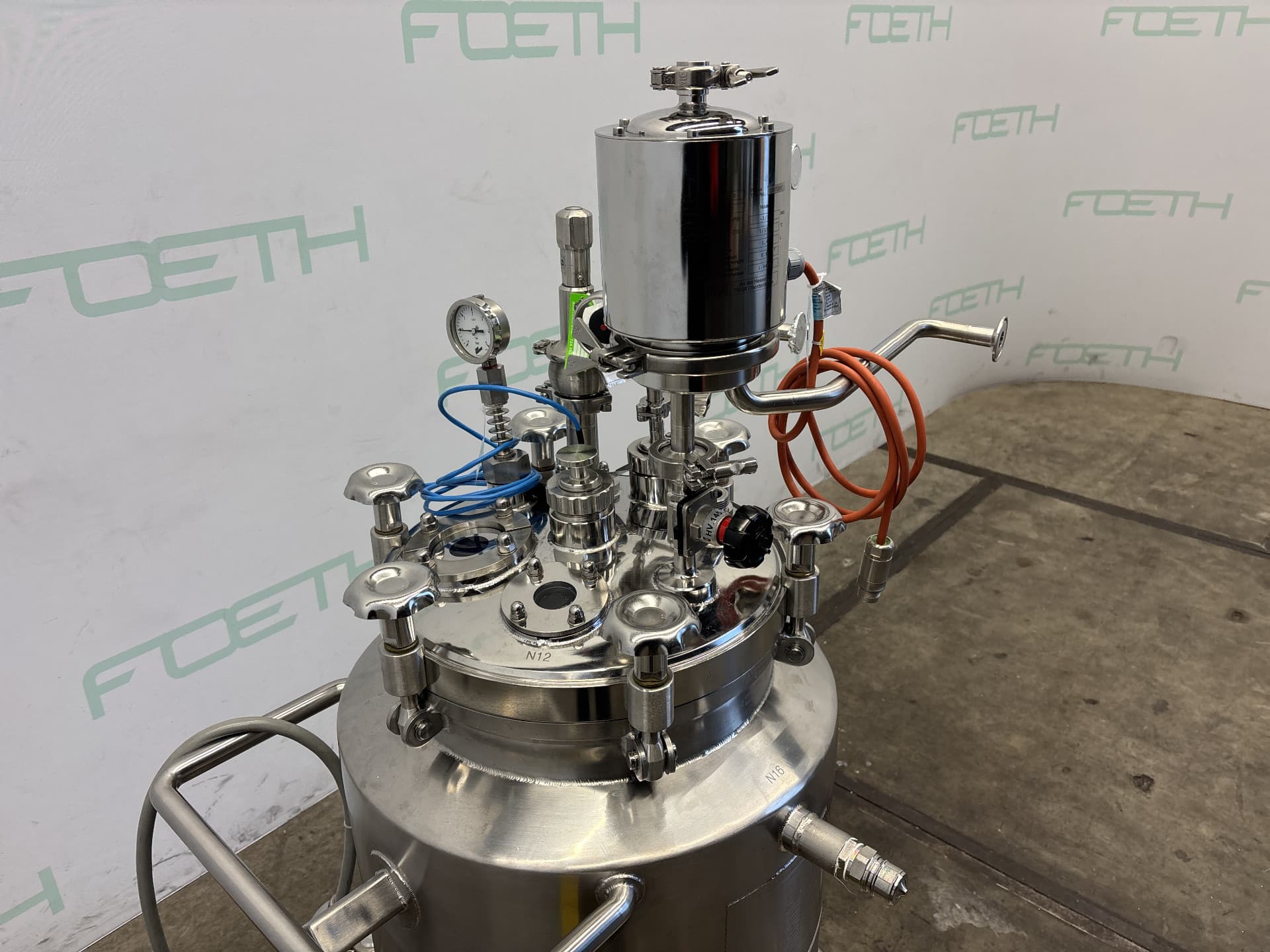 Baumgartner Pharma Reactor 60 L - Реактор из нержавеющей стали - image 7