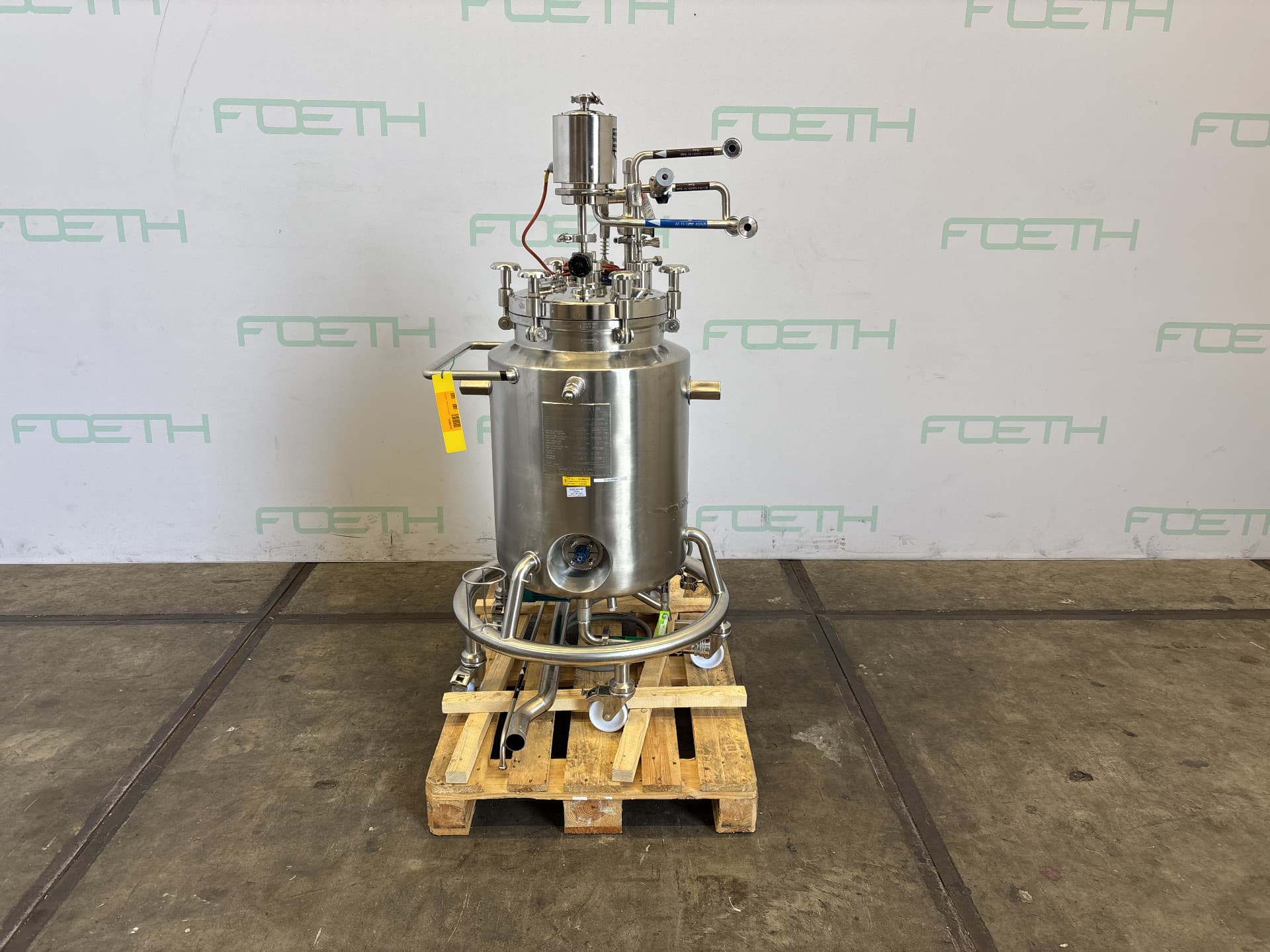 Baumgartner Pharma reactor 60 L - Реактор из нержавеющей стали - image 2