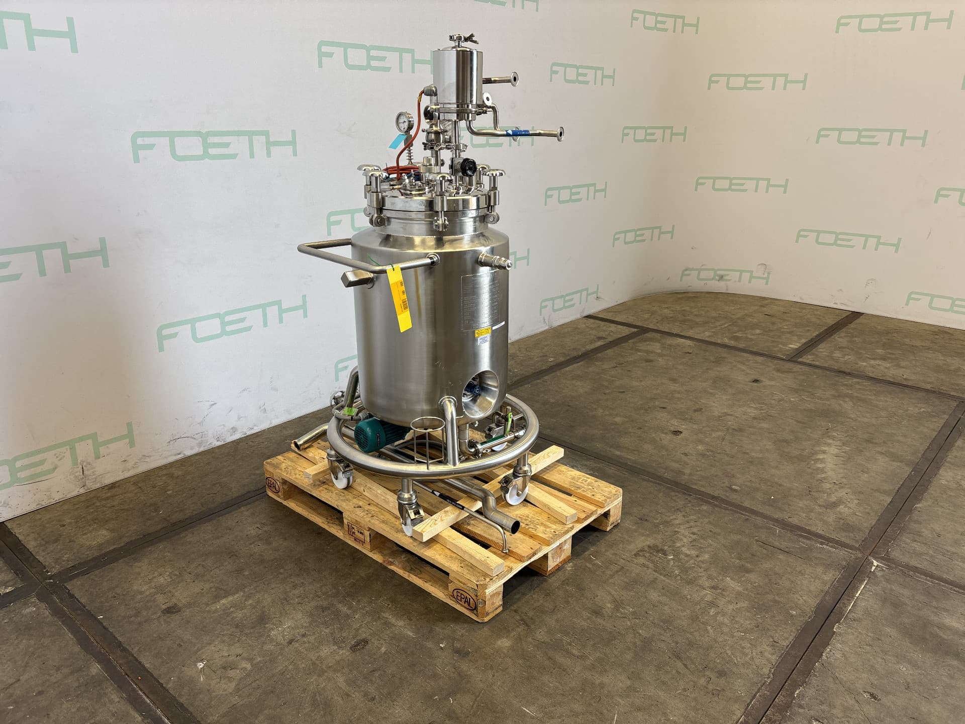 Baumgartner Pharma reactor 60 L - Реактор из нержавеющей стали - image 3