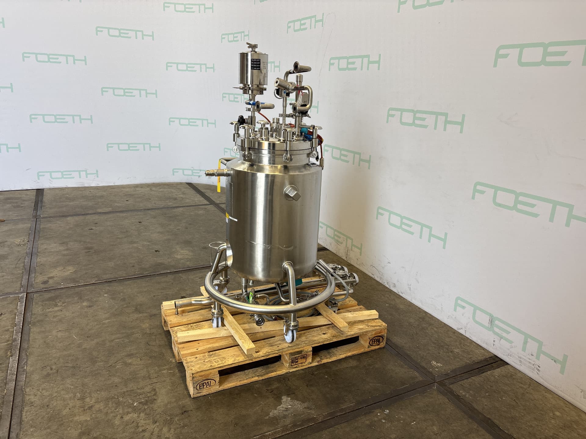 Baumgartner Pharma reactor 60 L - Реактор из нержавеющей стали - image 5