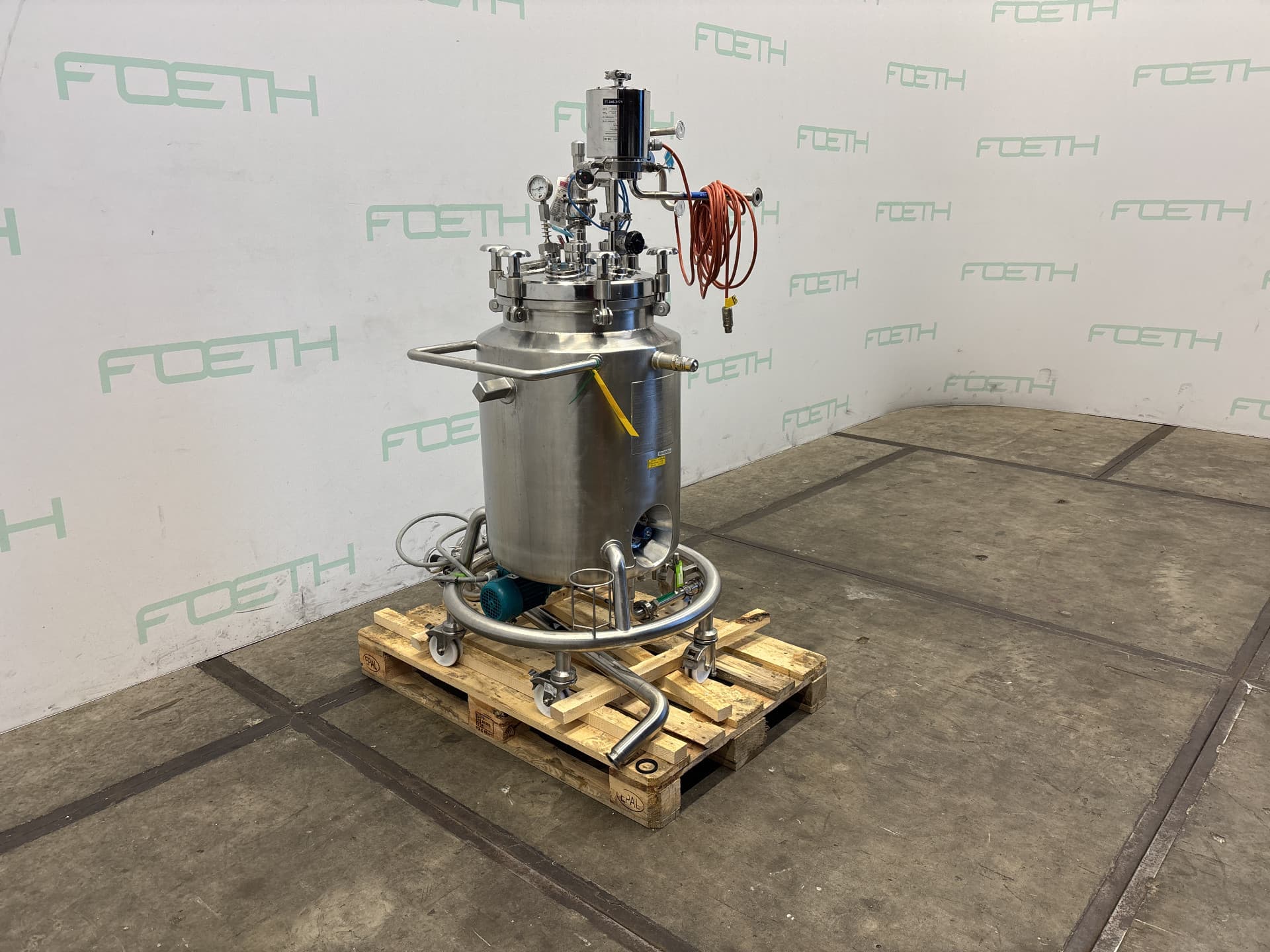 Baumgartner Pharma Reactor 60 L - Реактор из нержавеющей стали - image 3