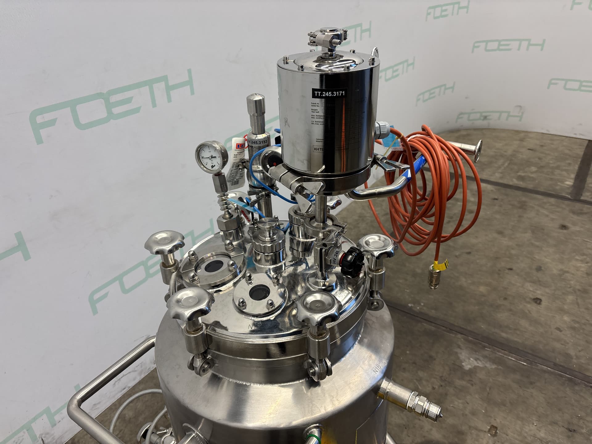Baumgartner Pharma Reactor 60 L - Реактор из нержавеющей стали - image 7