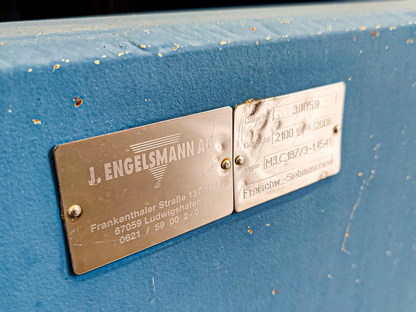 Engelsmann M3.C.187/3 - 1,9m² - Сортирующее сито - image 7