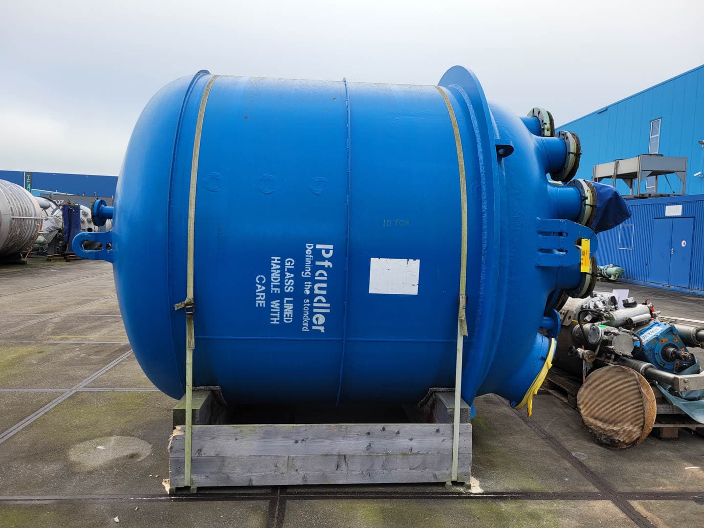 Pfaudler-werke CE10000 (reactor body, unused after refurbishment) - Стеклянный реактор - image 2