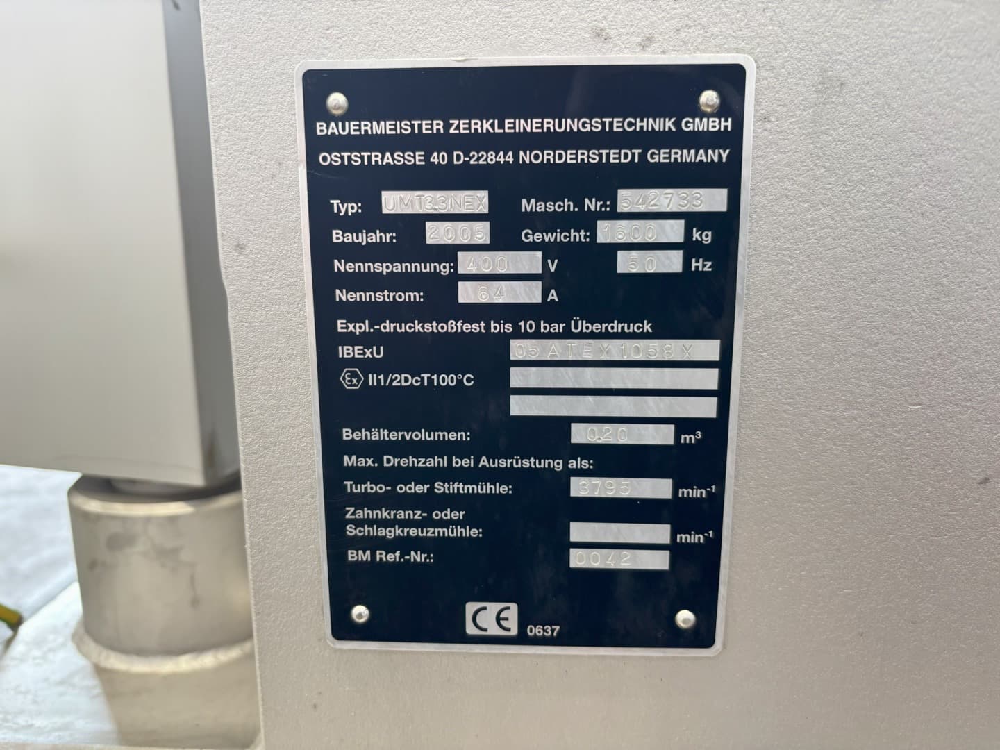 Bauermeister UMT-3.3 NEX - Тонкая ударная мельница - image 2