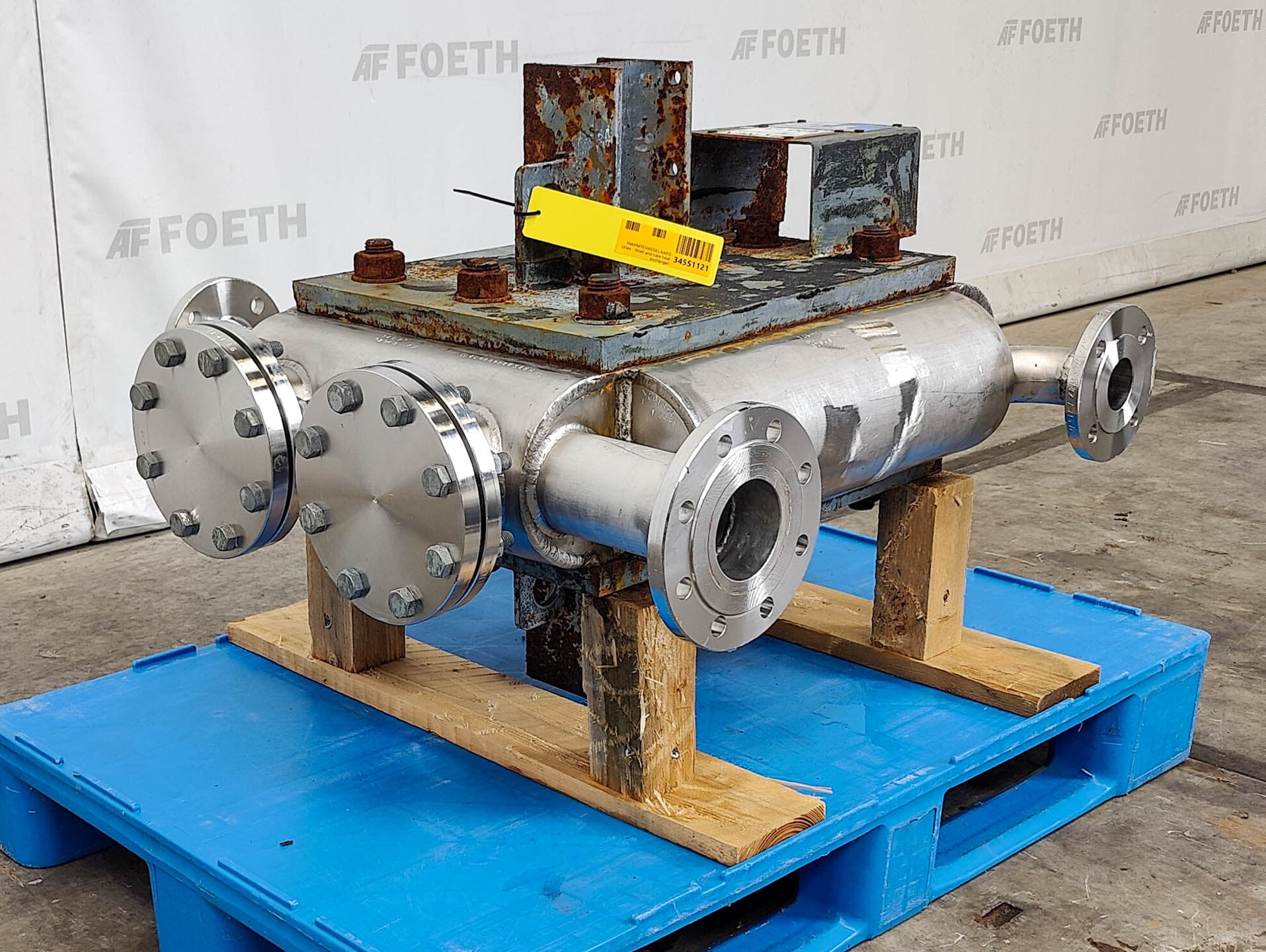 Unex Hybrid; fully welded plate heat exchanger - Пластинчатый теплообменник - image 2
