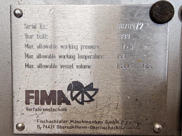 Fima Process Trockner TZT-1300 - centrifuge dryer - Корзиночная центрифуга - image 9