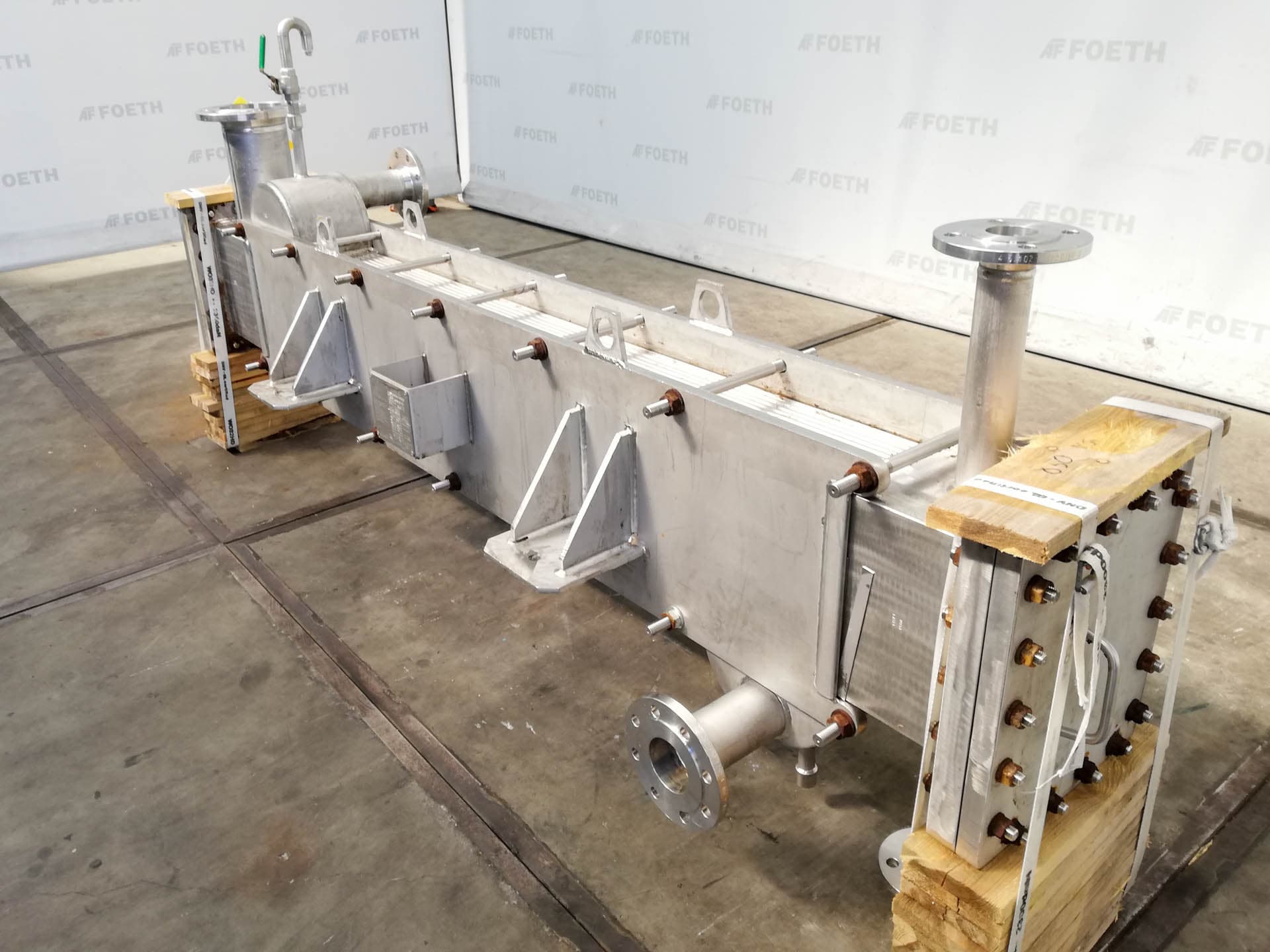 Barriquand IXASP 1X15/1X14X2000X280 welded plate heat exchanger - Пластинчатый теплообменник - image 3
