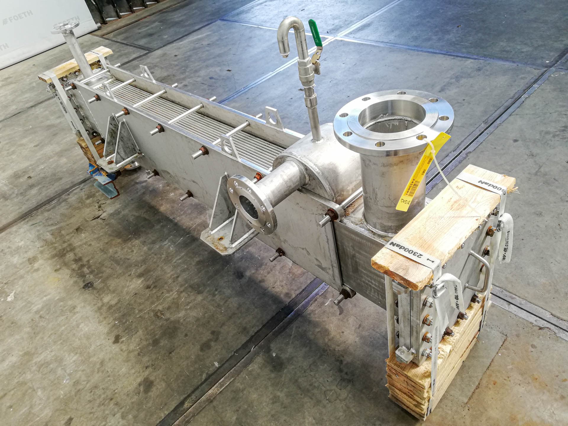 Barriquand IXASP 1X15/1X14X2000X280 welded plate heat exchanger - Пластинчатый теплообменник - image 2