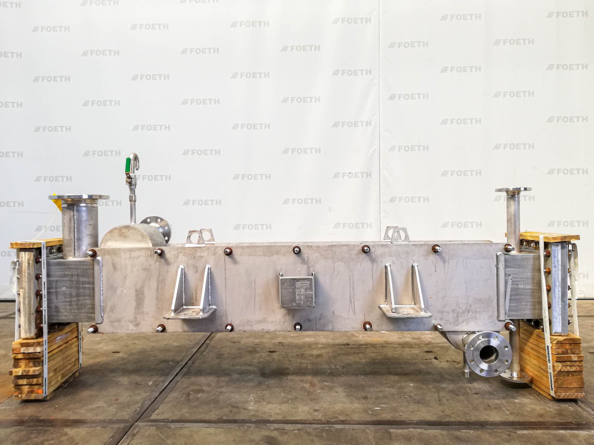 Barriquand IXASP 1X15/1X14X2000X280 welded plate heat exchanger - Пластинчатый теплообменник - image 1