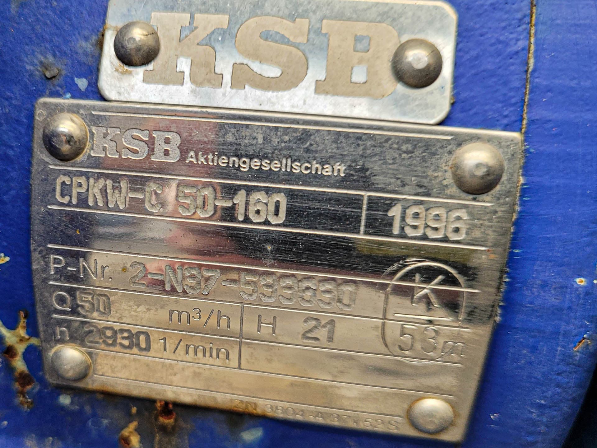 KSB CPKW-C 50-160 - Центробежный насос - image 6