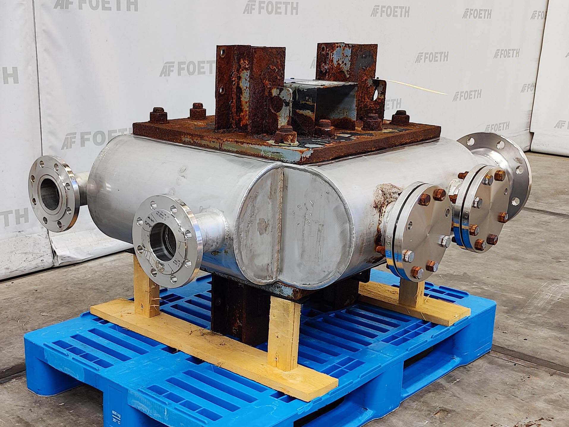 Unex Hybrid; fully welded plate heat exchanger - Пластинчатый теплообменник - image 2