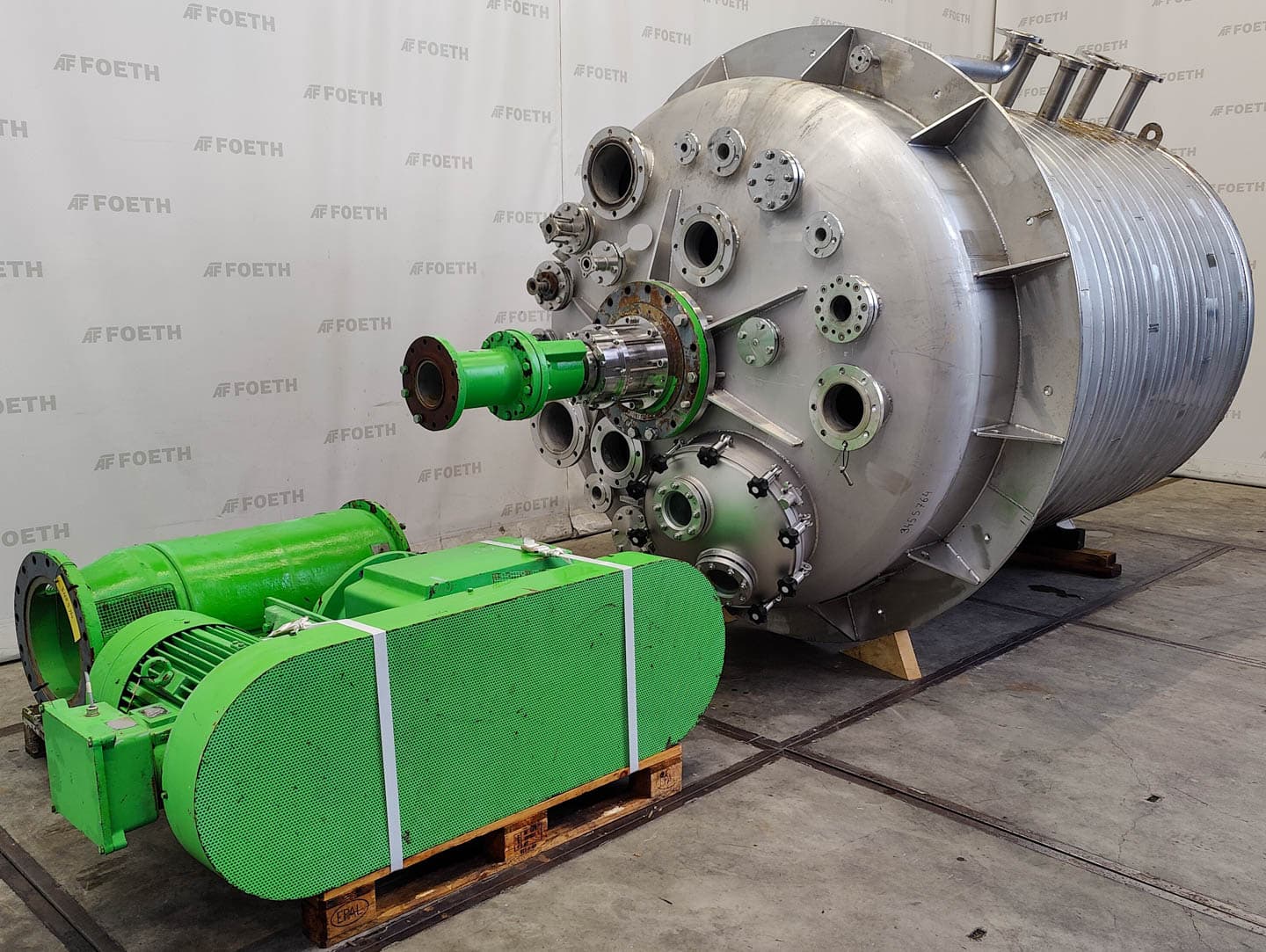 Hinke (bio) reactor 8000 Ltr - Реактор из нержавеющей стали - image 2