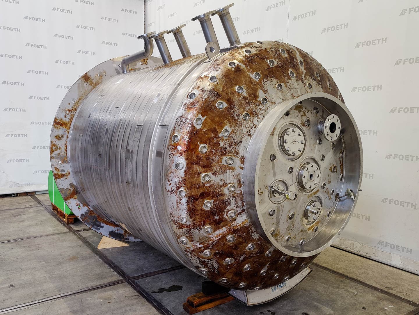Hinke (bio) reactor 8000 Ltr - Реактор из нержавеющей стали - image 5