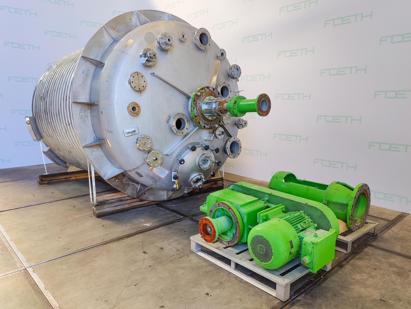 Hinke 13000 l (Bio-reactor) - Реактор из нержавеющей стали - image 5