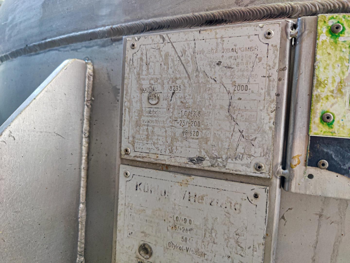 Hinke 13000 l (Bio-reactor) - Реактор из нержавеющей стали - image 12