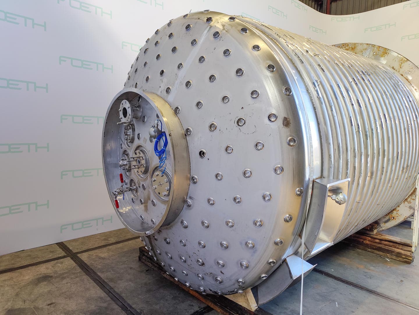 Hinke 13000 l (Bio-reactor) - Реактор из нержавеющей стали - image 3