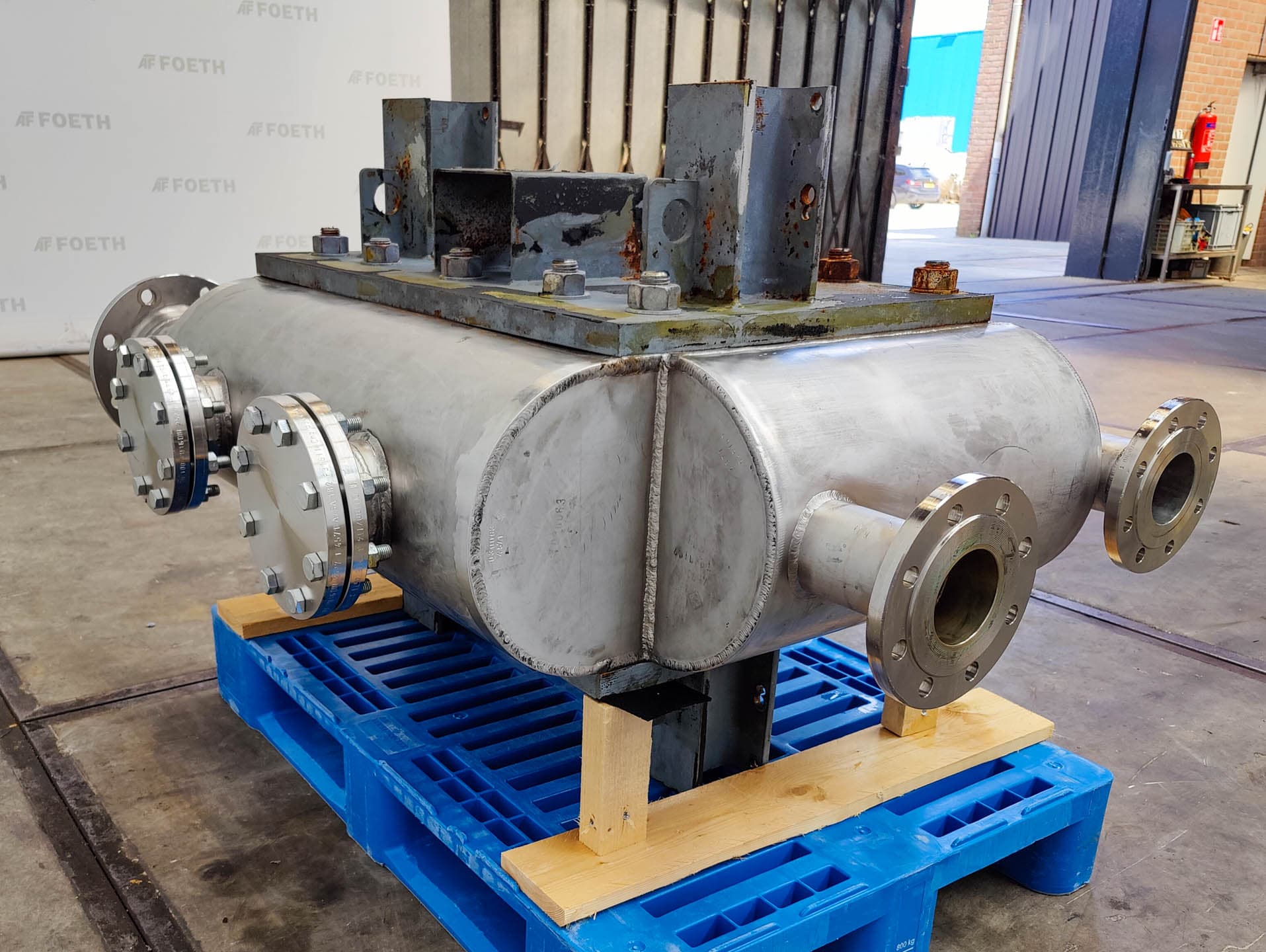 Unex Hybrid; fully welded plate heat exchanger - Пластинчатый теплообменник - image 4