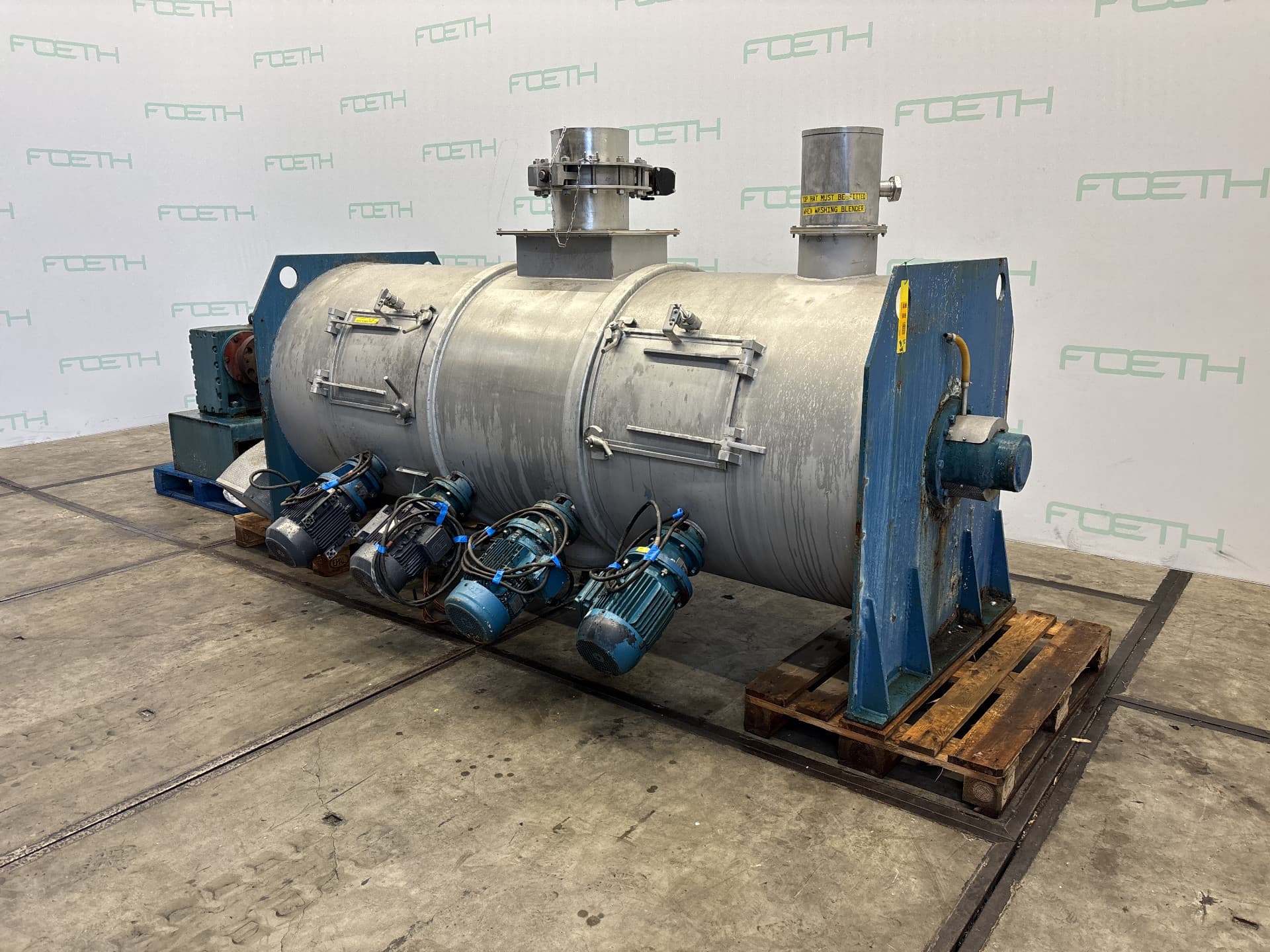 Morton FKM 3000-D-4MZ - Турбосмеситель для порошков - image 3